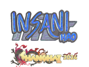 Sticker | insani (Holo) | Shanghai 2024