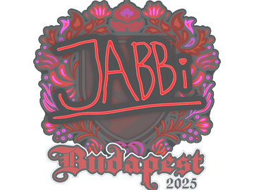Sticker | jabbi | Budapest 2025