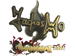 Sticker | jackasmo (Gold) | Shanghai 2024