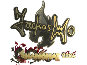 Sticker | jackasmo (Gold) | Shanghai 2024