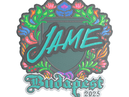 Sticker | Jame (Embroidered) | Budapest 2025