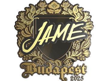 Sticker | Jame (Gold) | Budapest 2025