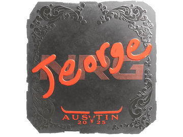 Sticker | jeorge (Foil) | Austin 2025