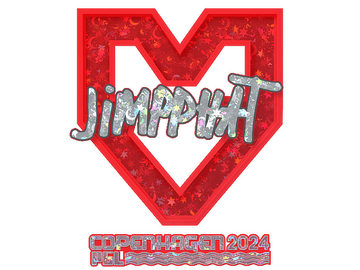 Sticker | Jimpphat (Glitter) | Copenhagen 2024