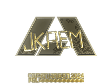Sticker | jkaem (Gold) | Copenhagen 2024