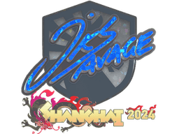 Sticker | jks (Glitter) | Shanghai 2024