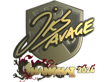 Sticker | jks (Gold) | Shanghai 2024