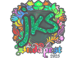 Sticker | jks (Holo) | Budapest 2025