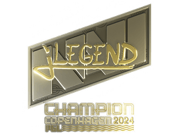 Sticker | jL (Gold, Champion) | Copenhagen 2024