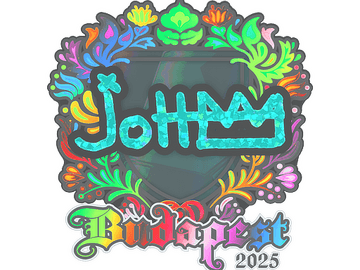 Sticker | jottAAA (Holo) | Budapest 2025