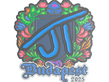 Sticker | JT (Embroidered) | Budapest 2025