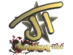 Sticker | JT (Gold) | Shanghai 2024