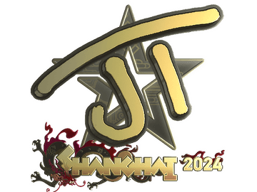 Sticker | JT (Gold) | Shanghai 2024