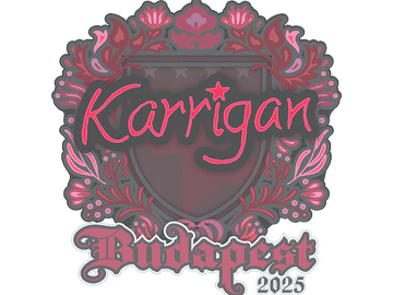 Sticker | karrigan | Budapest 2025