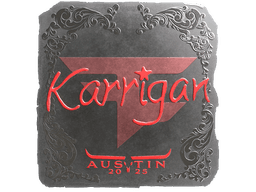 Sticker | karrigan (Foil) | Austin 2025