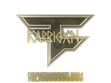 Sticker | karrigan (Gold) | Copenhagen 2024