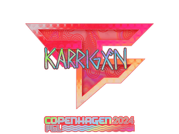 Sticker | karrigan (Holo) | Copenhagen 2024