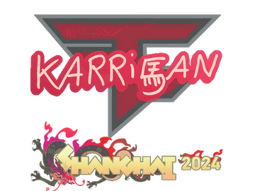 Sticker | karrigan | Shanghai 2024