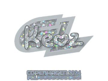 Sticker | Keoz (Glitter) | Copenhagen 2024