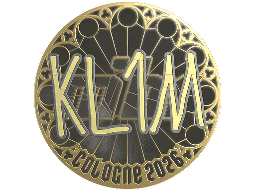 Sticker | kl1m (Gold) | Cologne 2026
