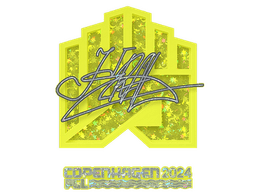 Sticker | Krad (Glitter) | Copenhagen 2024