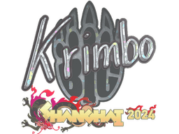 Sticker | Krimbo (Glitter) | Shanghai 2024