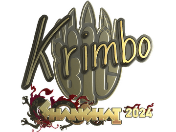 Sticker | Krimbo (Gold) | Shanghai 2024