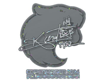 Sticker | KSCERATO (Glitter) | Copenhagen 2024