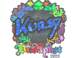 Sticker | Kursy (Holo) | Budapest 2025
