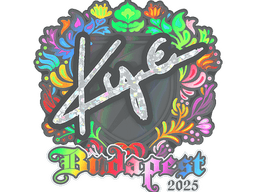 Sticker | kye (Holo) | Budapest 2025
