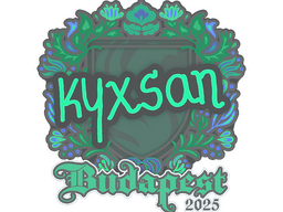 Sticker | kyxsan | Budapest 2025