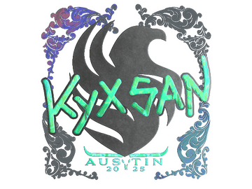 Sticker | kyxsan (Holo) | Austin 2025