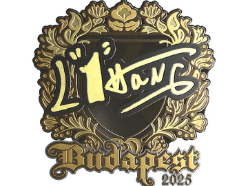 Sticker | L1haNg (Gold) | Budapest 2025
