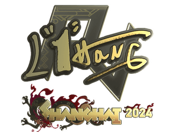 Sticker | L1haNg (Gold) | Shanghai 2024