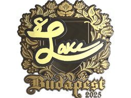 Sticker | Lake (Gold) | Budapest 2025