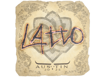 Sticker | latto | Austin 2025