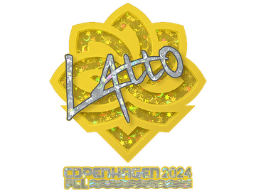 Sticker | latto (Glitter) | Copenhagen 2024