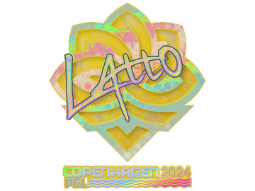 Sticker | latto (Holo) | Copenhagen 2024