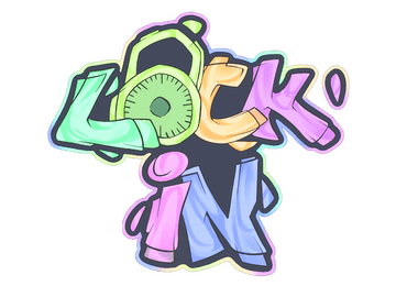 Sticker | Lock In
