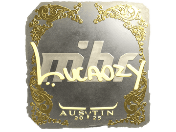 Sticker | Lucaozy (Gold) | Austin 2025