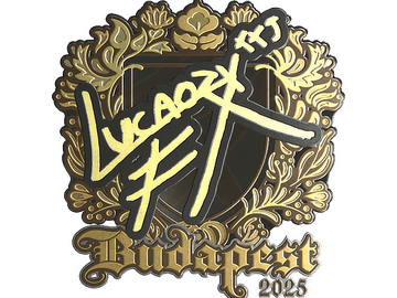 Sticker | Lucaozy (Gold) | Budapest 2025