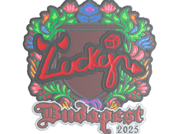Sticker | Lucky (Embroidered) | Budapest 2025