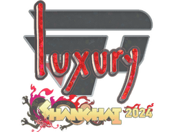 Sticker | lux (Glitter) | Shanghai 2024