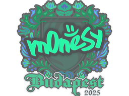 Sticker | m0NESY | Budapest 2025