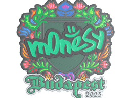Sticker | m0NESY (Embroidered) | Budapest 2025
