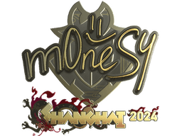 Sticker | m0NESY (Gold) | Shanghai 2024