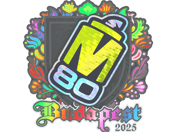 Sticker | M80 (Holo) | Budapest 2025