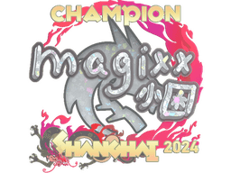 Sticker | magixx (Glitter, Champion) | Shanghai 2024