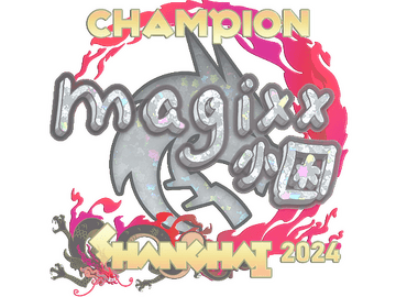 Sticker | magixx (Glitter, Champion) | Shanghai 2024