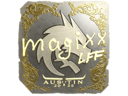 Sticker | magixx (Gold) | Austin 2025